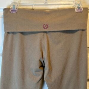 PINK Victoria’s Secret Flare Fold Over Yoga Pants